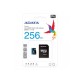 microSDXC (UHS-1) A-DATA Premier 256Gb Class 10 А1 (R-100Mb/s)  (adapter SD)