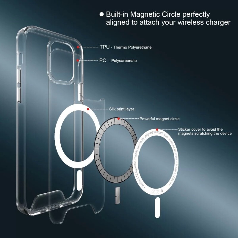 Чохол для смартфона Space Magnetic for Apple iPhone 11 Transparent