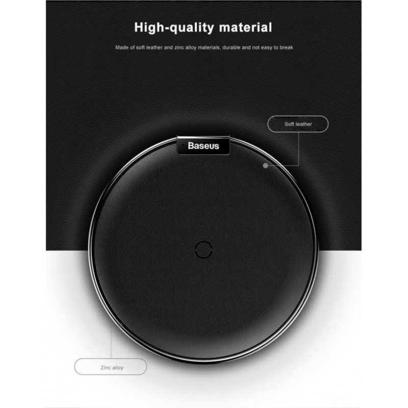 Бездротовий зарядний пристрій Baseus iX Desktop Wireless Charger Black