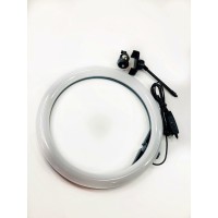 Кільцева світлодіодна LED лампа Ring Fill, 30 см з тримачем для телефону