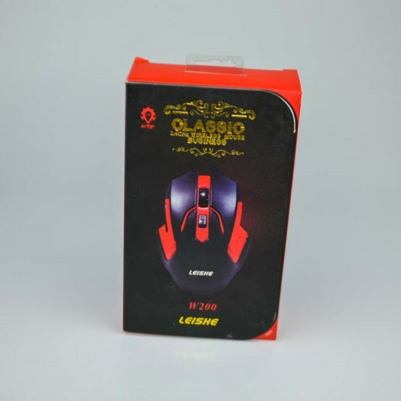 Миша безпровідна AITNT W200 Red