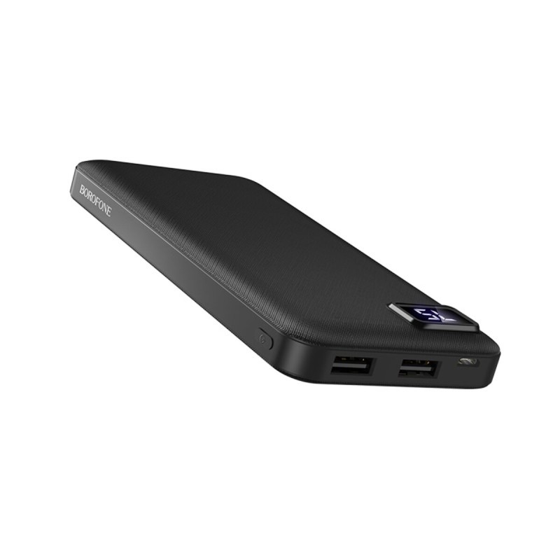Зовнішній акумулятор BOROFONE BT22 Intelligent mobile power bank, 10000mAh 2A Black