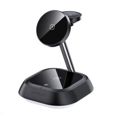 Бездротовий зарядний пристрій ACEFAST E16 desktop 3-in-1 wireless charging holder Gray