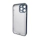Чохол для смартфона AG Glass Sapphire Frame MagSafe Logo for Apple iPhone 13 Pro Max Sierra Blue