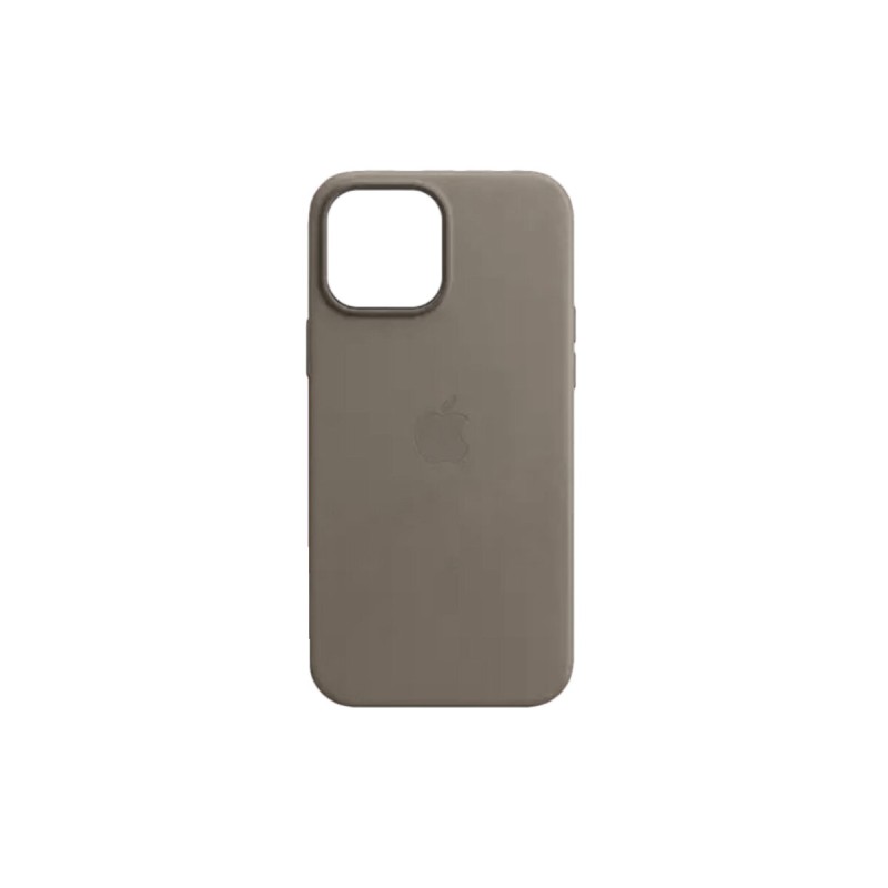 Чохол для смартфона Leather AAA Full Magsafe IC for iPhone 15 Pro Max Clay