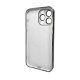 Чохол для смартфона AG Glass Sapphire Frame MagSafe Logo for Apple iPhone 13 Pro Max White