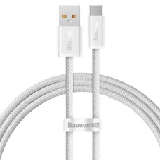 Кабель Baseus Dynamic Series Fast Charging Data Cable USB to Type-C 100W 1m White