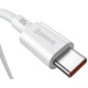 Кабель Baseus Dynamic Series Fast Charging Data Cable USB to Type-C 100W 1m White