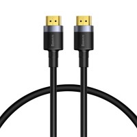 Кабель Baseus Cafule 4KHDMI Male To 4KHDMI Male Adapter Cable 1m Black
