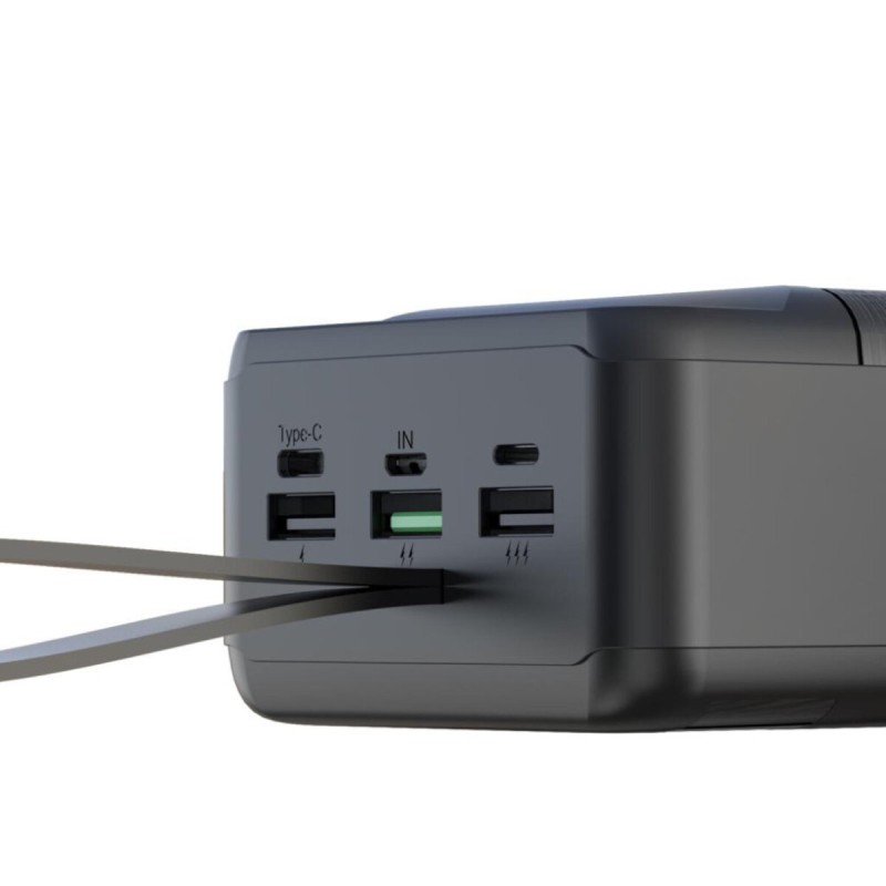 Зовнішній акумулятор XO PR159  PD20W/QC22.5W 60000mAh Black