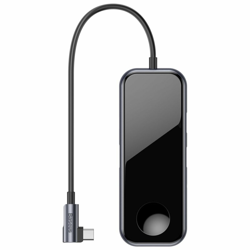 USB-Hub Baseus Superlative Multifunctional HUB (Type-C to 2xUSB3.0+HDMI + Audio + PD+iWatch-) Gray