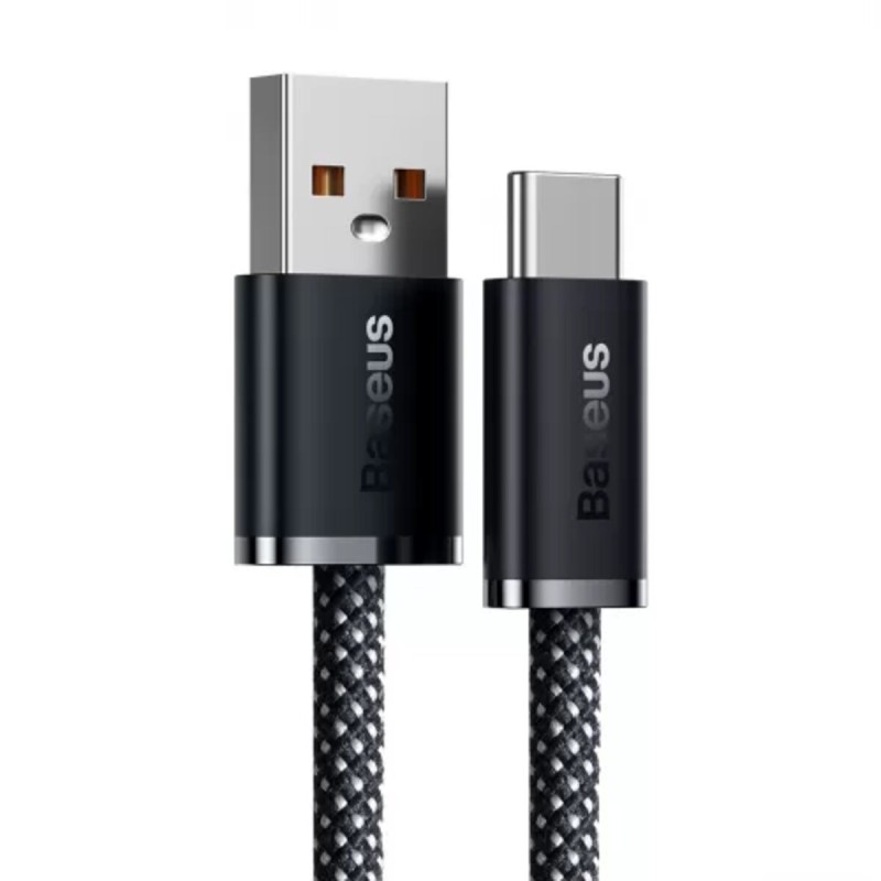 Кабель Baseus Dynamic Series Fast Charging Data Cable USB to Type-C 100W 1m Slate Gray