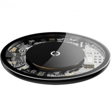 Бездротовий зарядний пристрій Baseus Simple Wireless Charger15W (UpdatedVersion forType-C) Transparent