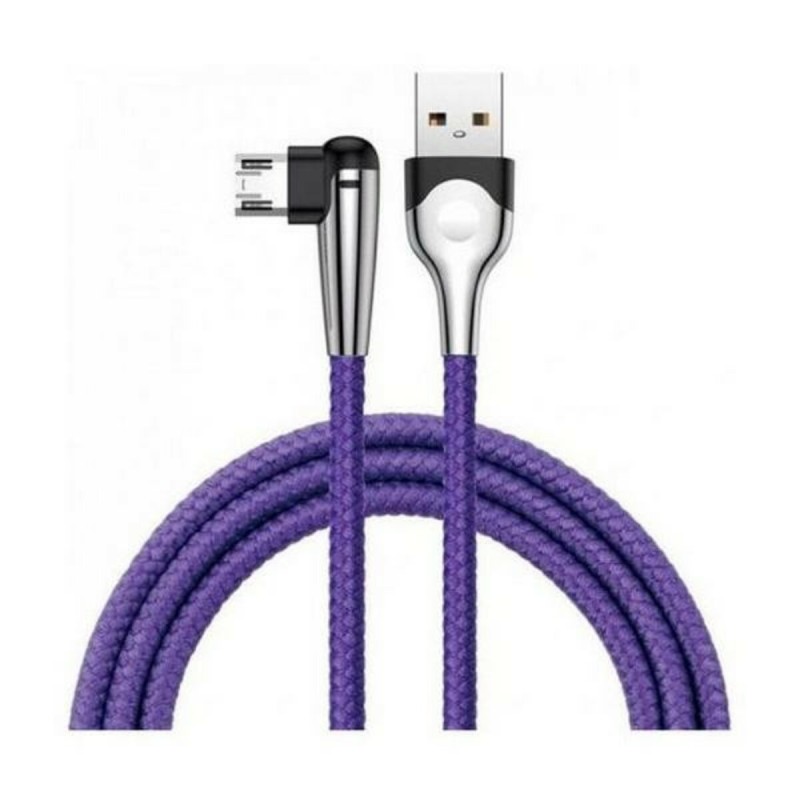 Кабель Baseus MVP Mobile game Cable USB For Micro 2.4A 1M Blue