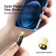 Кабель Essager Interstellar Transparent Design USB Charging Cable Type C to Lightning 1m black (EXCTL-XJ01-P)