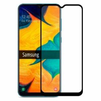 Захисне скло Ceramic glass Samsung A30/A30S/A50/A50S/M30 Black (тех. упаковка)