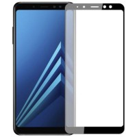 Захисне скло Avantis Full Glue Samsung A530 (A8-2018) Black