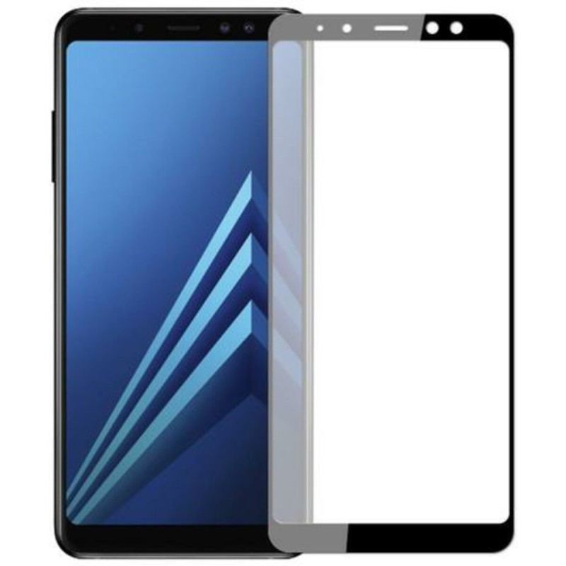 Захисне скло Avantis Full Glue Samsung A530 (A8-2018) Black