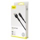 Кабель Baseus Silica gel cable USB For IP 1m Black