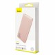Зовнішній акумулятор Baseus Bipow Quick Charge Power Bank PD+QC 10000mAh 18W Pink
