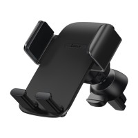 Тримач для мобiльного Baseus Easy Control Pro Clamp Car Mount Holder (Air Outlet Version) Black