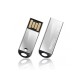 Flash SiliconPower USB 2.0 Touch 830 32Gb Silver no chain metal
