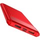 Зовнішній акумулятор Baseus Thin Power Bank 10000mAh Red