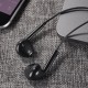 Навушники HOCO M101 Crystal joy Type-C wire-controlled digital earphones with microphone Black