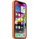 Чохол для смартфона Leather AAA Full Magsafe IC for iPhone 14 Orange
