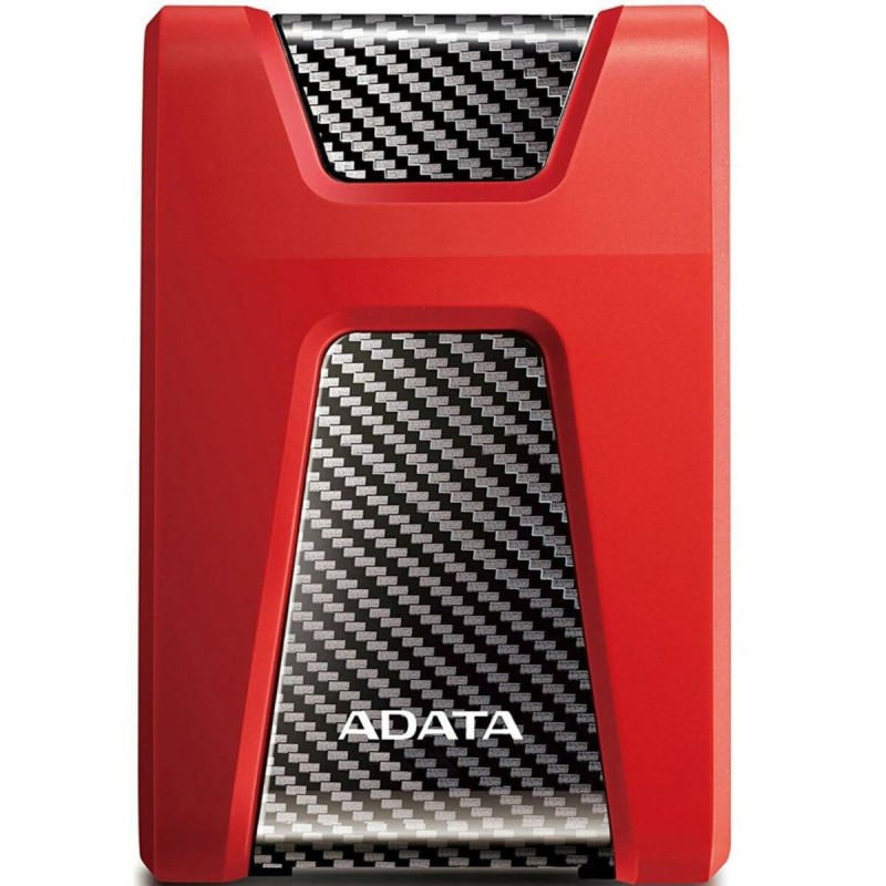 PHD External 2.5'' ADATA USB 3.2 Gen. 1 DashDrive Durable HD650 2TB Red