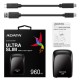 SSD ADATA SC680 960GB USB 3.2 Gen 2 Type-C Black