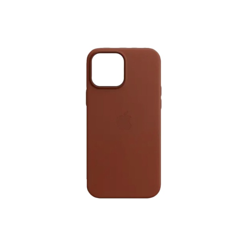Чохол для смартфона Leather AAA Full Magsafe IC for iPhone 15 Pro Max Umber