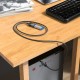 Кабель HOCO U107 USB male to USB female USB3.0 3A, 1.2m, nylon, aluminum connectors, Black