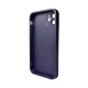 Чохол для смартфона AG Glass Matt Frame Color MagSafe Logo for Apple iPhone 11 Deep Purple