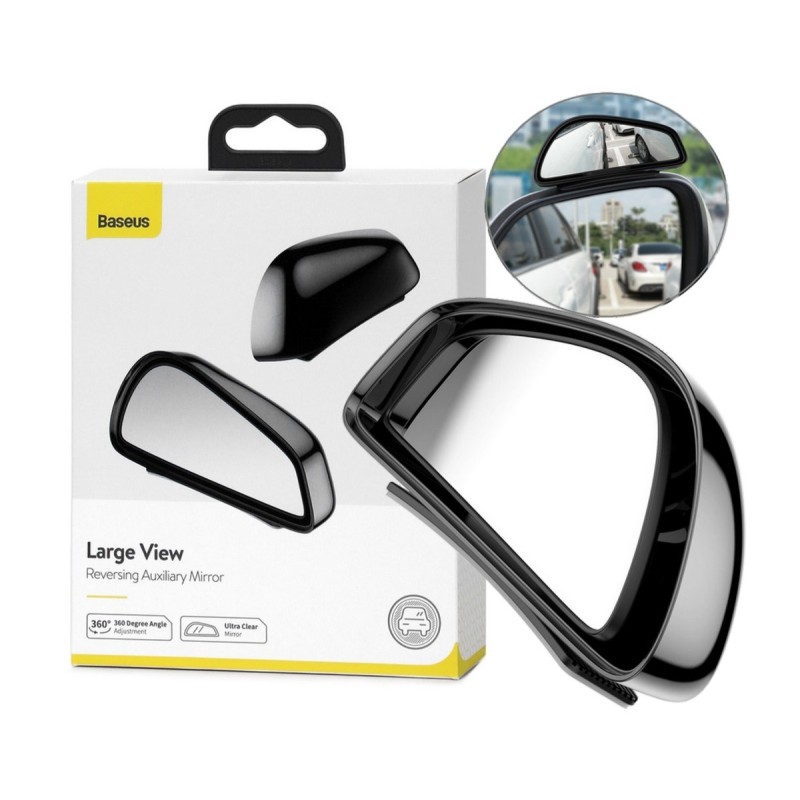 Автомобільне дзеркало Baseus Large View Reversing Auxiliary Mirror Black