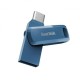 Flash SanDisk USB 3.1 Ultra Dual Drive Go USB Type-C 256Gb Navy Blue