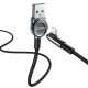 Кабель Baseus Exciting Mobile Game Cable USB For iP 2.4A 1m Black