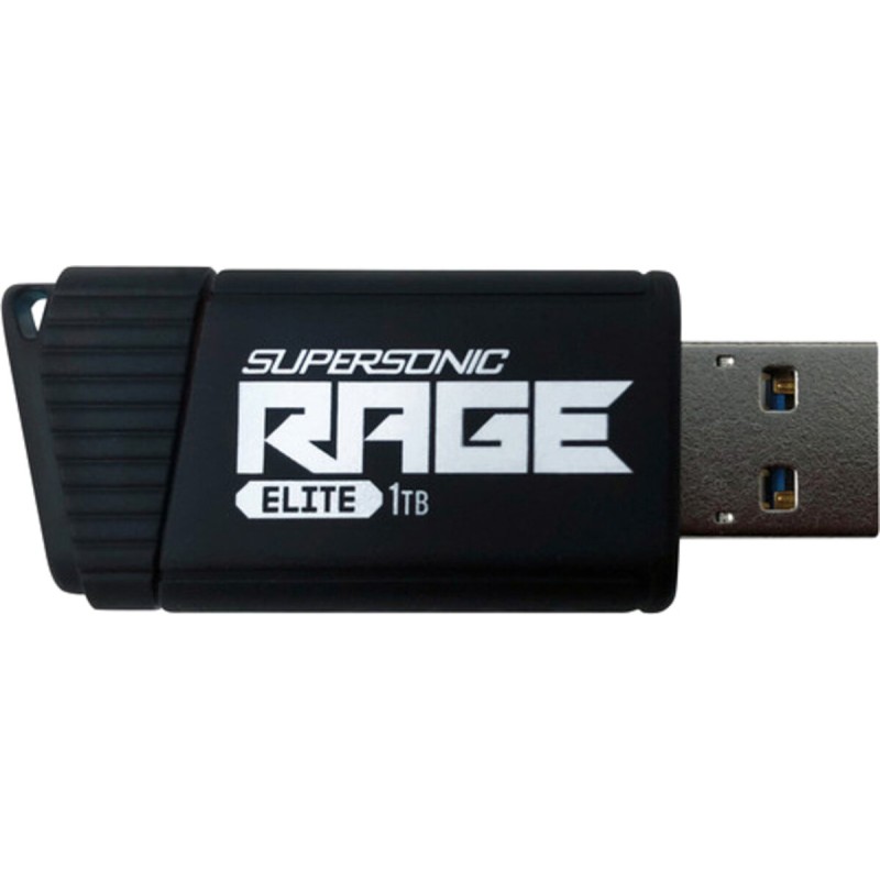 Flash Patriot USB 3.1 Supersonic Raget Elite 1TB (R-400Mb/s, W-300Mb/s)  Black