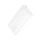 Зовнішній акумулятор HOCO J87A Tacker PD20W+QC3.0 power bank(20000mAh) White