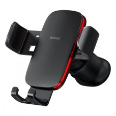 Тримач для мобiльного Baseus Metal AgeⅡ Gravity Car Mount (Air Outlet Version) Black