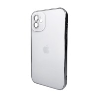Чохол для смартфона AG Glass Sapphire Frame MagSafe Logo for Apple iPhone 12 White