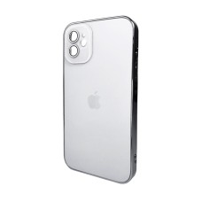 Чохол для смартфона AG Glass Sapphire Frame MagSafe Logo for Apple iPhone 12 White