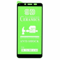 Захисне скло Ceramic glass Xiaomi Redmi 6A Black (тех. упаковка)