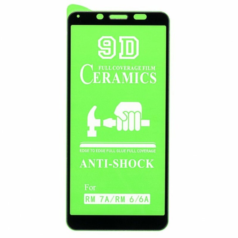 Захисне скло Ceramic glass Xiaomi Redmi 6A Black (тех. упаковка)