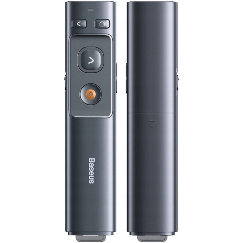 Лазерна указка Baseus Orange Dot Wireless Presenter (Red Laser) Grey (ACFYB-0G)