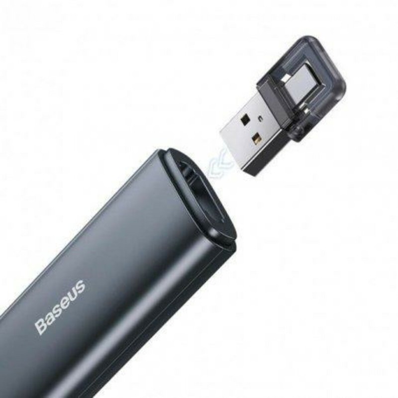 Лазерна указка Baseus Orange Dot Wireless Presenter (Red Laser) Grey (ACFYB-0G)