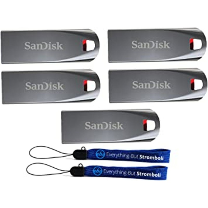 Flash SanDisk USB 2.0 Cruzer Force 16Gb Black