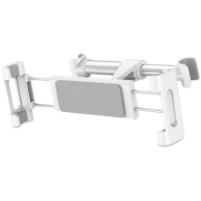 Тримач для планшета Baseus Back Seat Car Mount Holder White+Silver