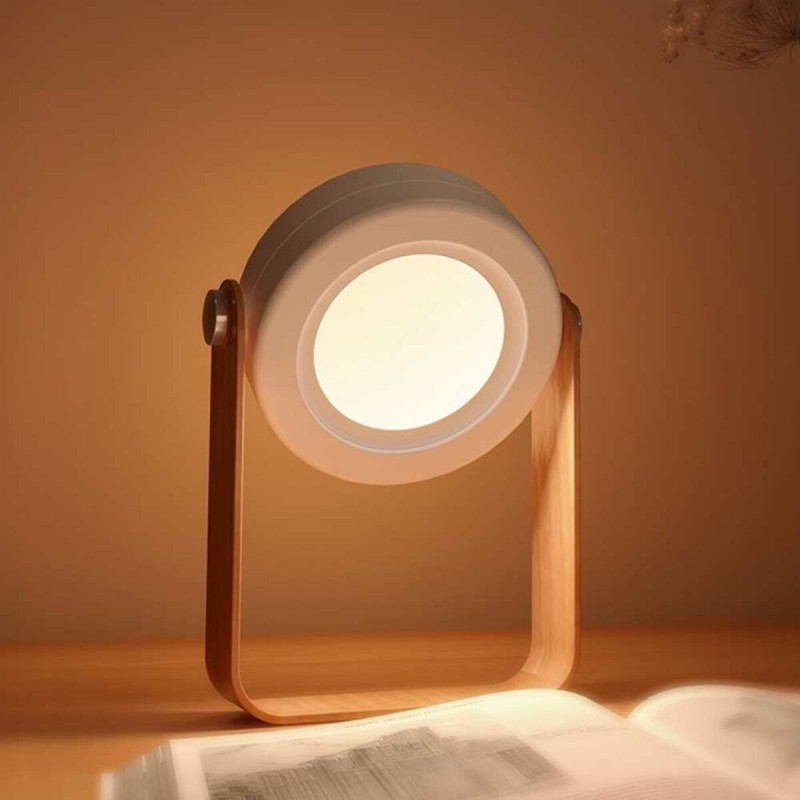 Світильник UsamsUS-ZB249 Multifunction Rechargeable LED Night Lamp Moonlight Series 1200mAh White