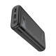 Зовнішній акумулятор BOROFONE BT35 Smart force power bank 10000mAh 2A Black